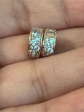 Pandora rose gold clip set